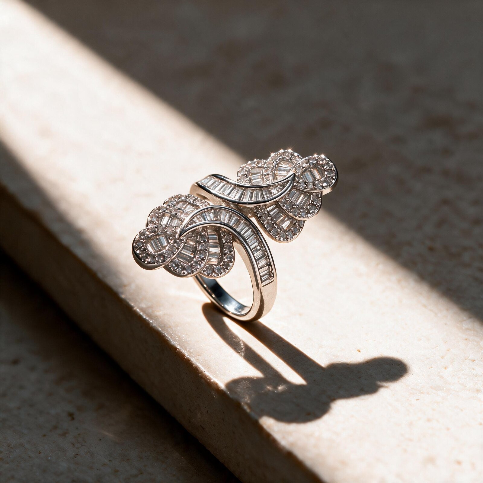 Twin fan ring, No. 026 — Romae